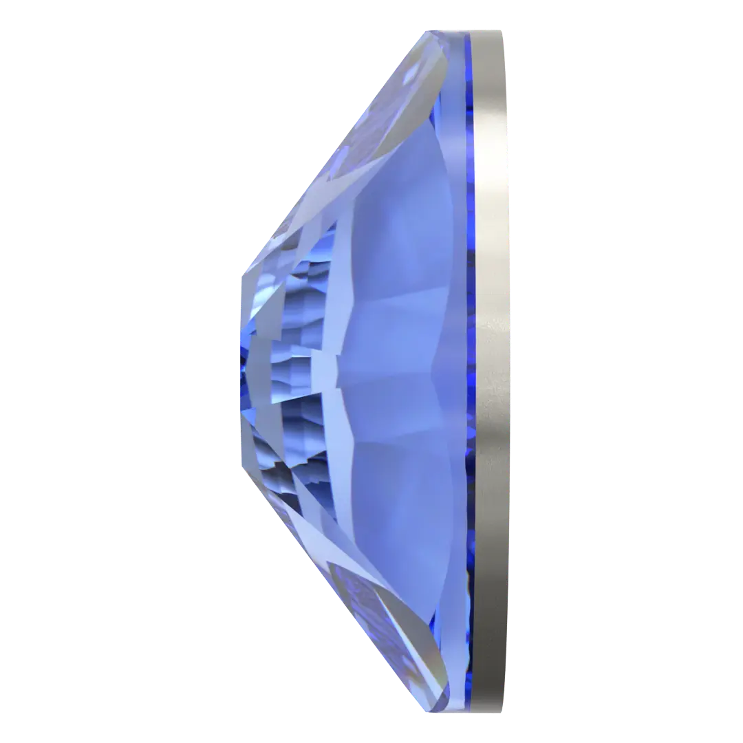 Swarovski Hotfix Flat Back Crystals (2000, 2038 & 2078) Sapphire - Bluestreak Crystals