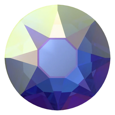 Swarovski Hotfix Flat Back Crystals (2000, 2038 & 2078) Sapphire AB - Bluestreak Crystals