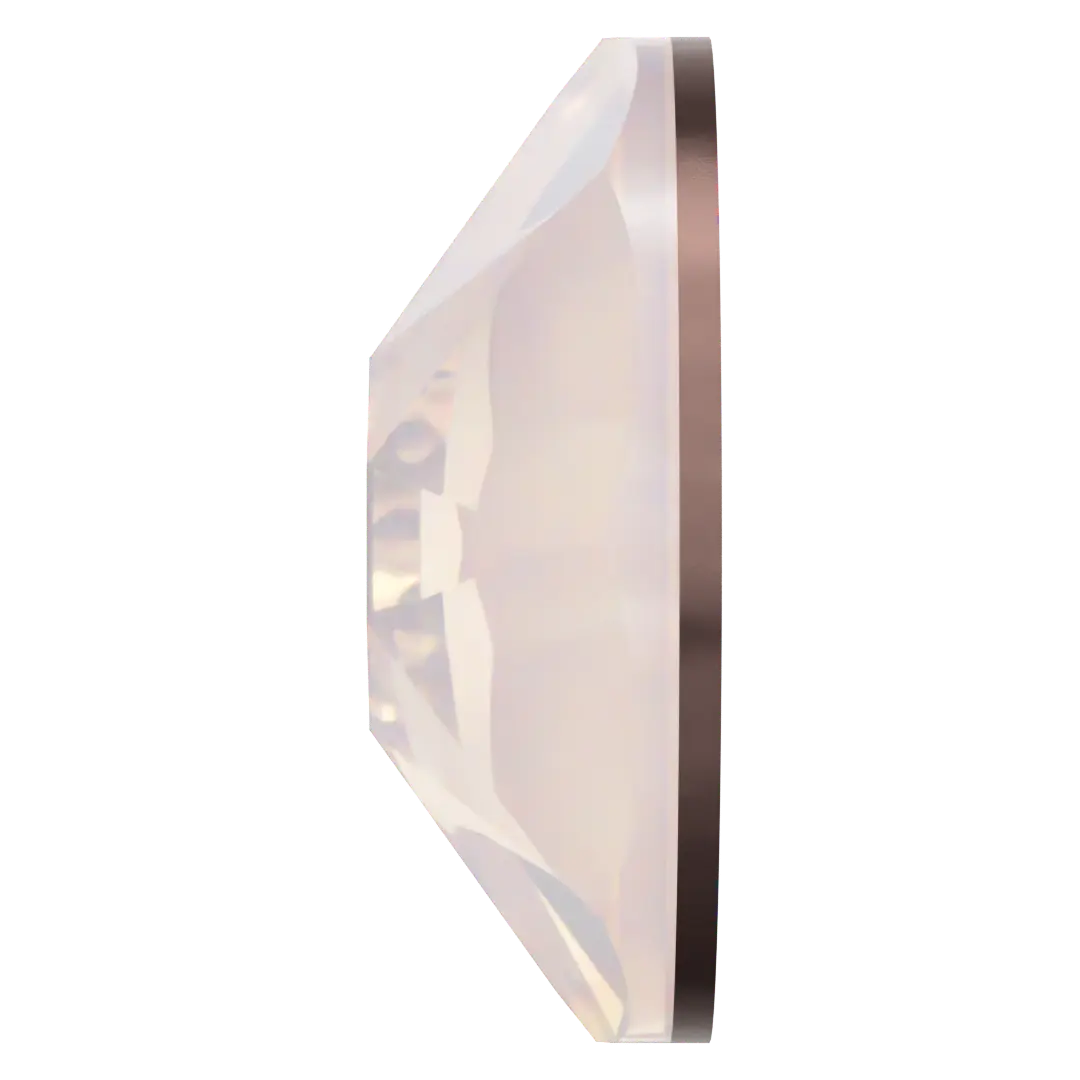 Swarovski Hotfix Flat Back Crystals (2000, 2038 & 2078) White Opal - Bluestreak Crystals