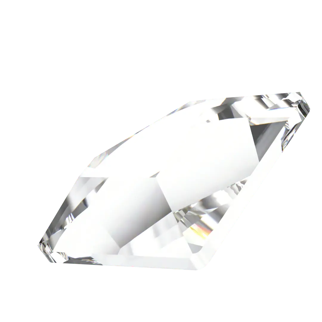 Swarovski Hotfix Flat Back Crystals Connector (2715) Crystal - Bluestreak Crystals