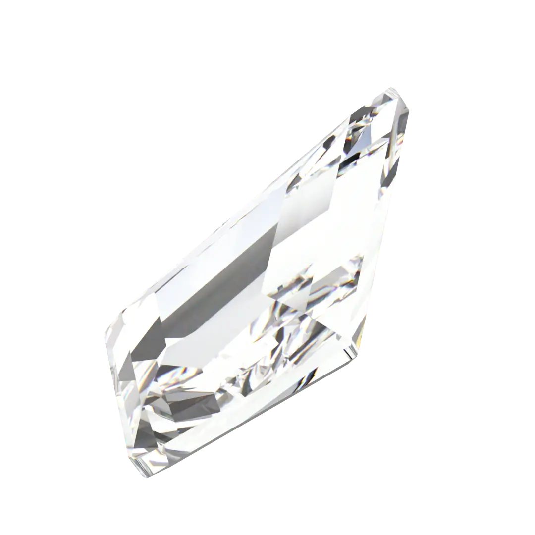 Swarovski Hotfix Flat Back Crystals Kite (2771) Crystal - Bluestreak Crystals