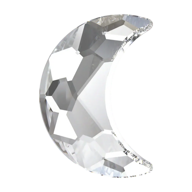 Swarovski Hotfix Flat Back Crystals Moon (2813) Crystal - Bluestreak Crystals