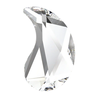 Swarovski Hotfix Flat Back Crystals Paisley Y (2365) Crystal - Bluestreak Crystals