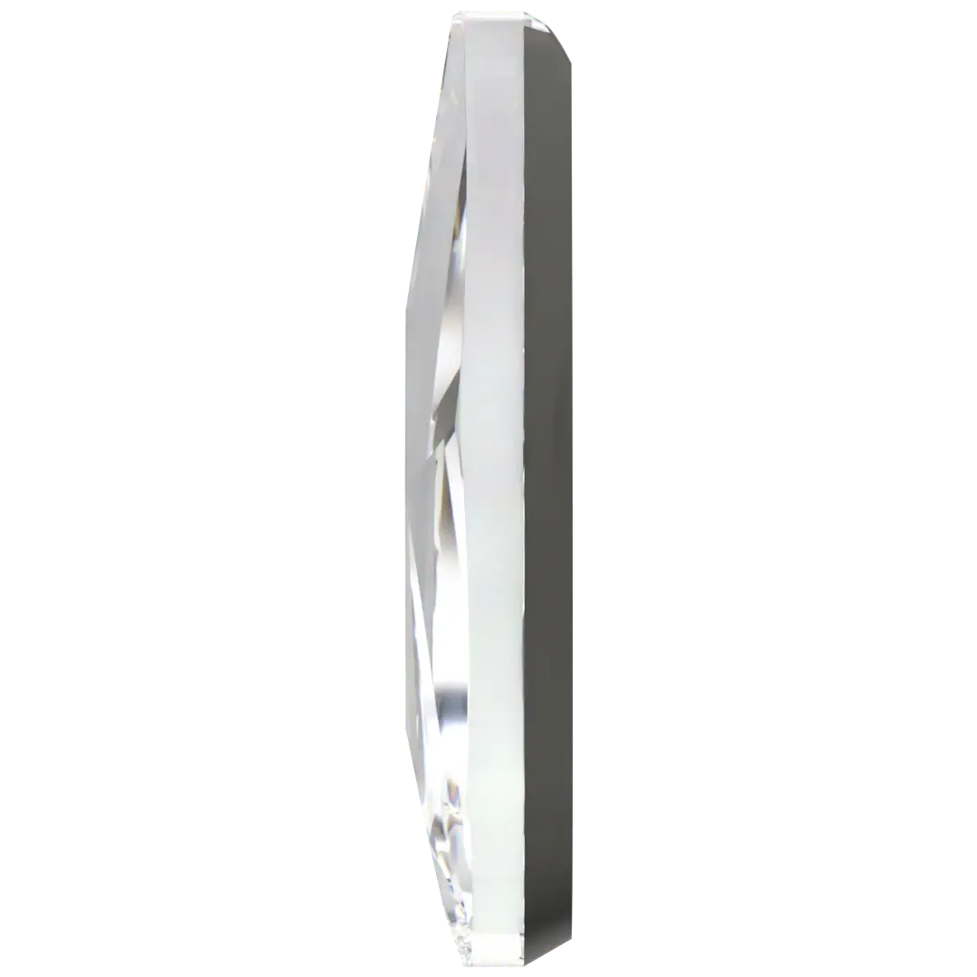 Swarovski Hotfix Flat Back Crystals Raindrop (2304) Crystal - Bluestreak Crystals