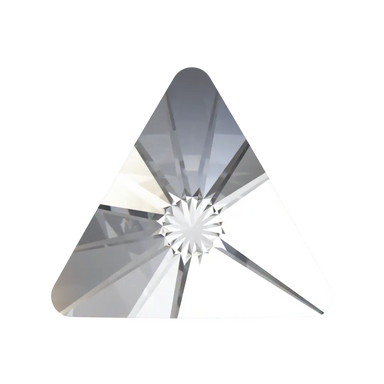 Swarovski Hotfix Flat Back Crystals Rivoli Triangle (2716) Crystal - Bluestreak Crystals