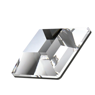 Swarovski Hotfix Flat Back Crystals Square (2400) Crystal - Bluestreak Crystals