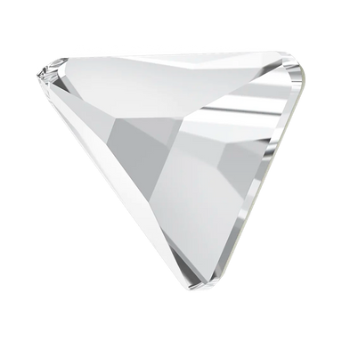Swarovski Hotfix Flat Back Crystals Triangle Beta (2739) Crystal - Bluestreak Crystals