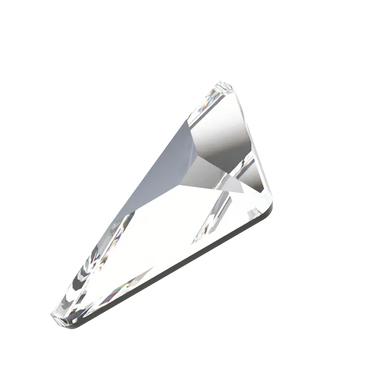 Swarovski Hotfix Flat Back Crystals Triangle Gamma (2740) Crystal - Bluestreak Crystals