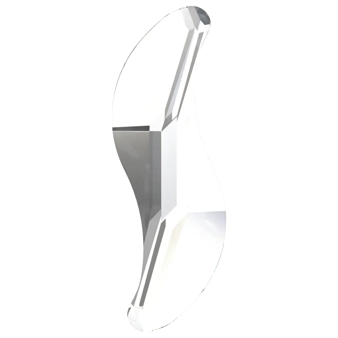 Swarovski Hotfix Flat Back Crystals Wave (2788) Crystal - Bluestreak Crystals