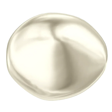 Swarovski Pearls Baroque Coin (5842) Crystal Cream - Bluestreak Crystals