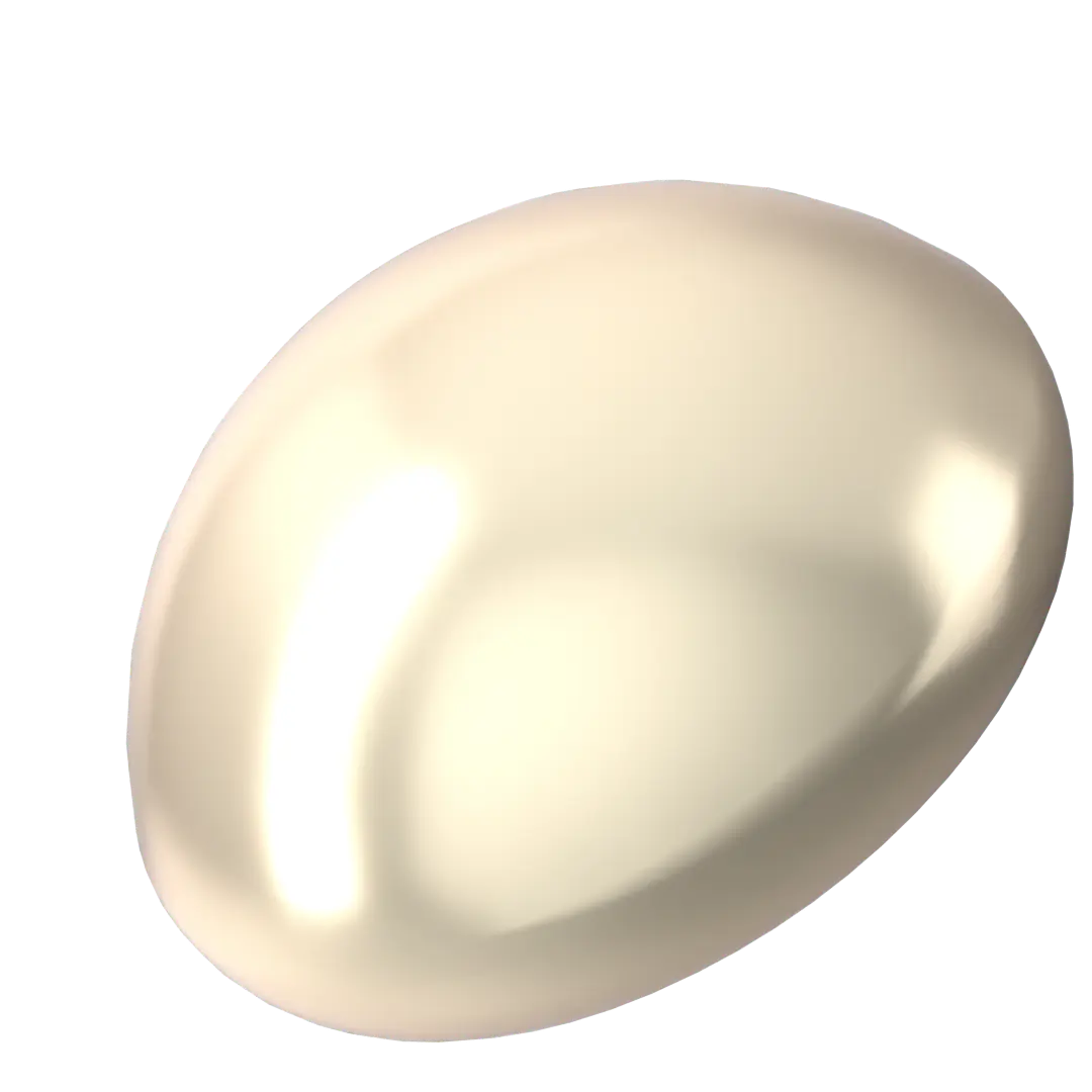 Swarovski Pearls Cabochon (5817) Crystal Creamrose Light - Bluestreak Crystals