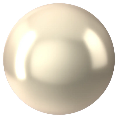 Swarovski Pearls Cabochon (5817) Crystal Creamrose Light - Bluestreak Crystals