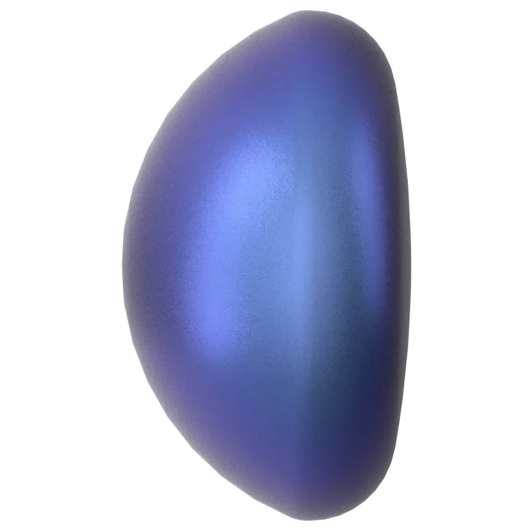 Swarovski Pearls Cabochon (5817) Crystal Iridescent Dark Blue - Bluestreak Crystals