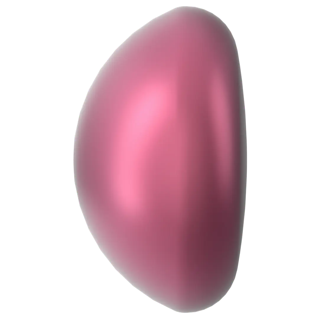 Swarovski Pearls Cabochon (5817) Crystal Mulberry Pink - Bluestreak Crystals