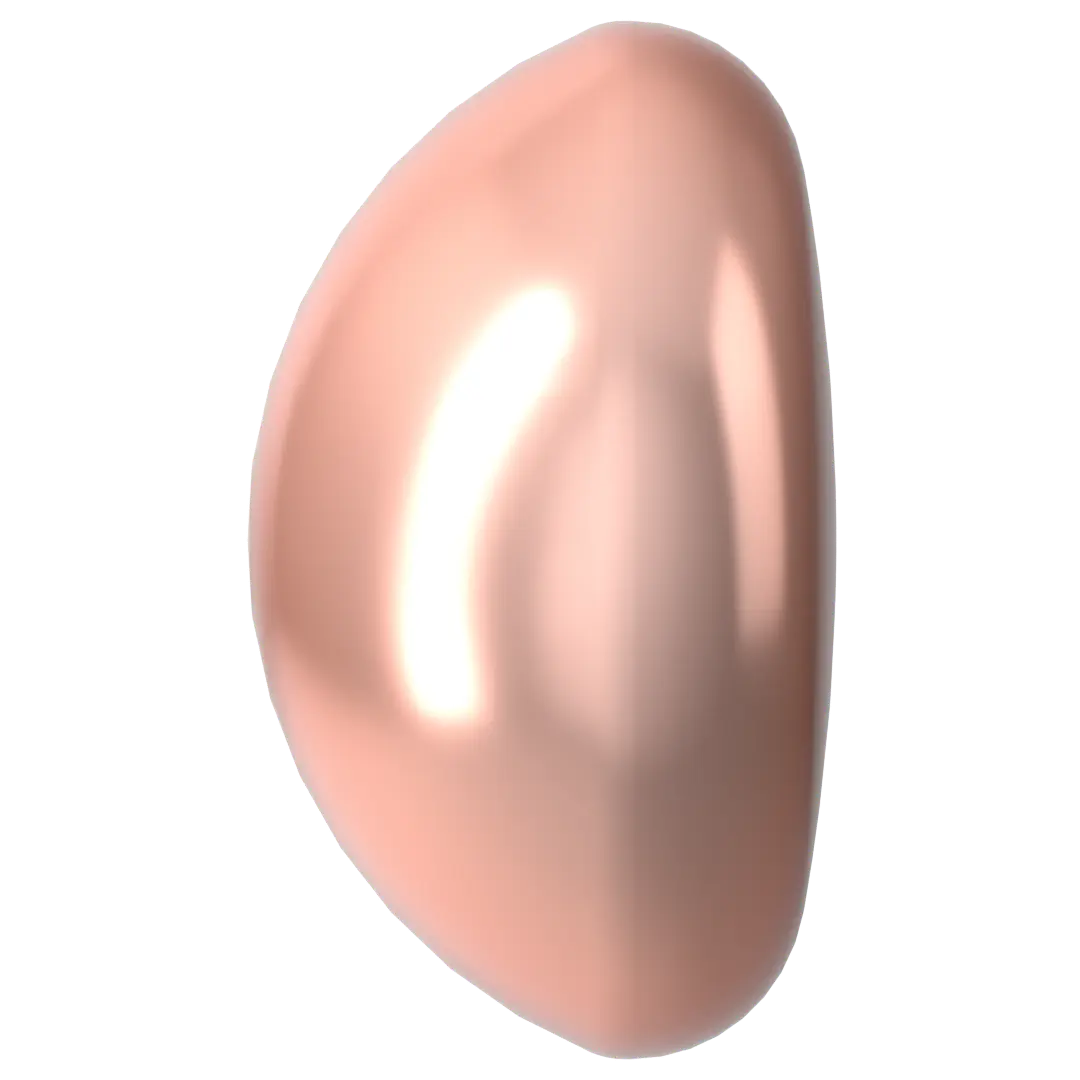 Swarovski Pearls Cabochon (5817) Crystal Peach - Bluestreak Crystals