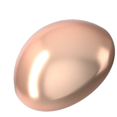 Swarovski Pearls Cabochon (5817) Crystal Rose Gold - Bluestreak Crystals