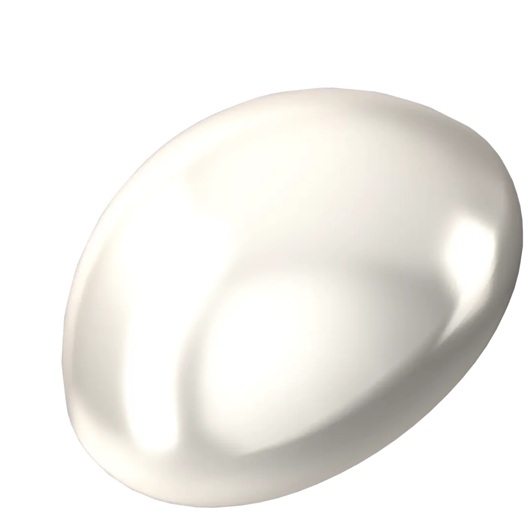 Swarovski Pearls Cabochon (5817) Crystal White - Bluestreak Crystals