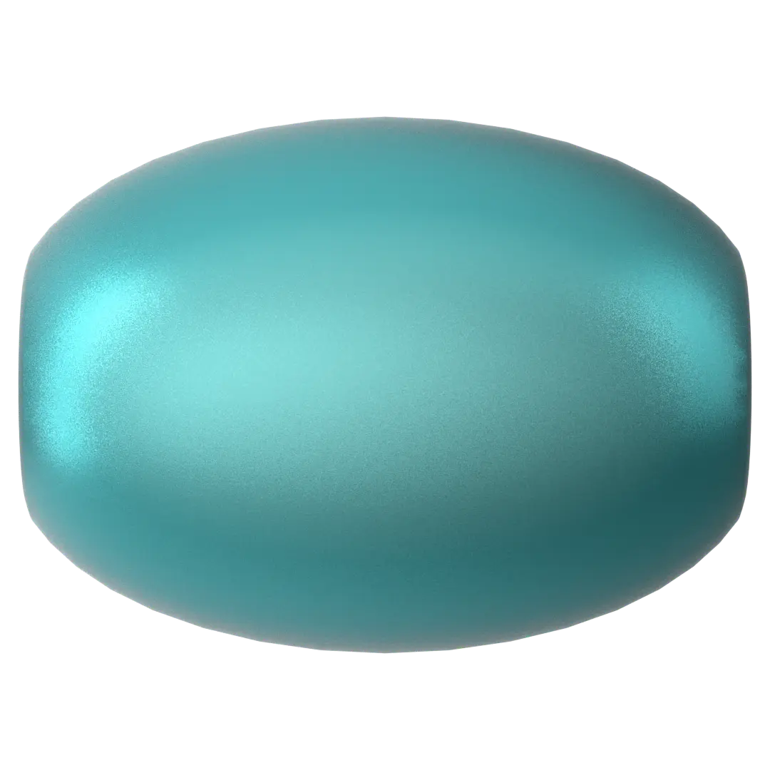 Swarovski Pearls Rice (5824) Crystal Iridescent Dark Turquoise - Bluestreak Crystals