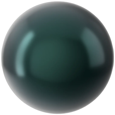 Swarovski Pearls Round (5810) Crystal Black - Bluestreak Crystals