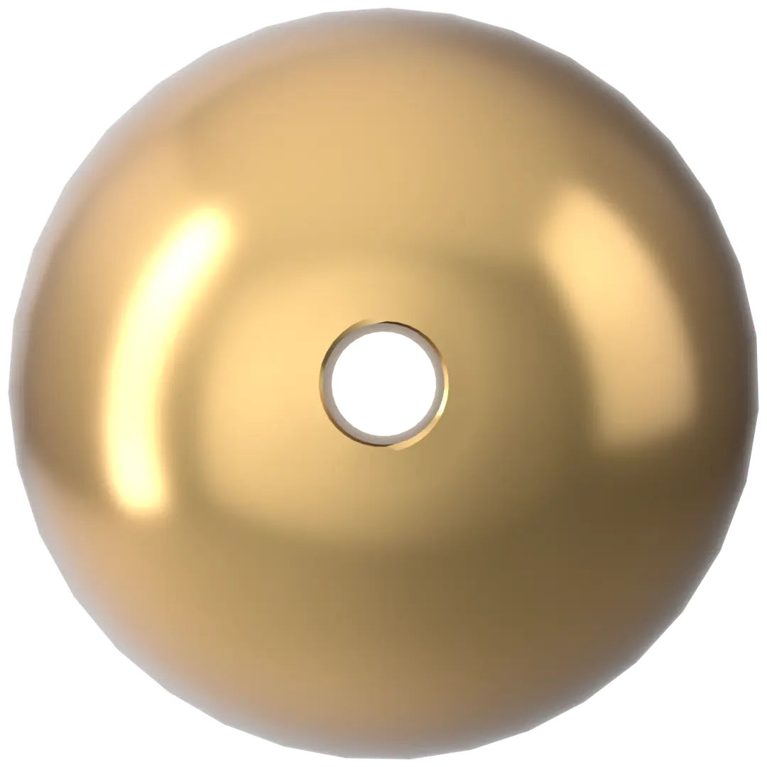 Swarovski Pearls Round (5810) Crystal Bright Gold - Bluestreak Crystals