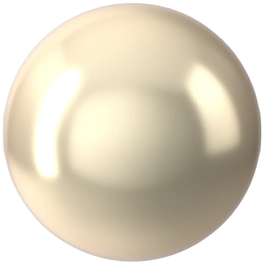 Swarovski Pearls Round (5810) Crystal Cream - Bluestreak Crystals