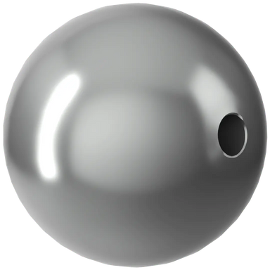 Swarovski Pearls Round (5810) Crystal Grey - Bluestreak Crystals