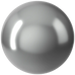 Swarovski Pearls Round (5810) Crystal Grey - Bluestreak Crystals