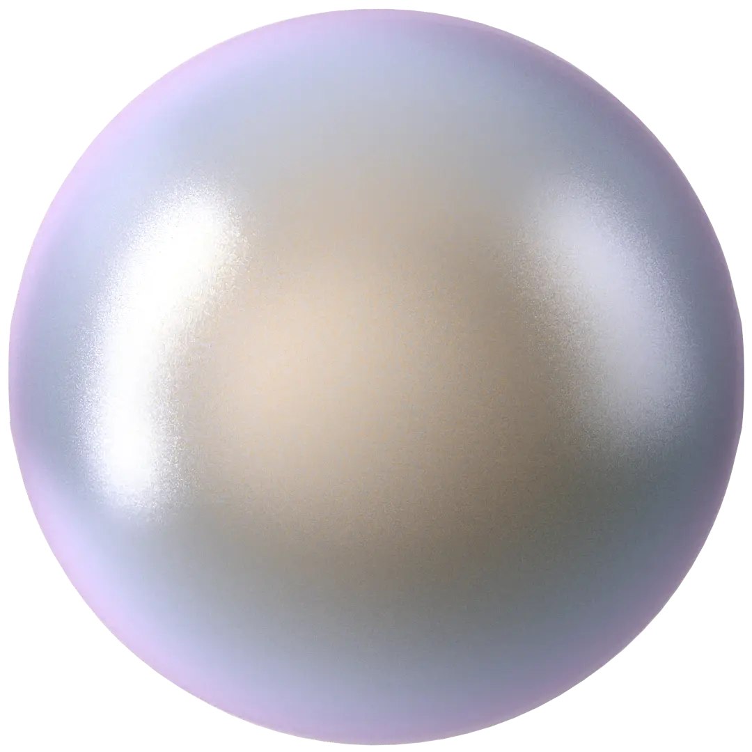 Swarovski Pearls Round (5810) Crystal Iridescent Dreamy Blue - Bluestreak Crystals