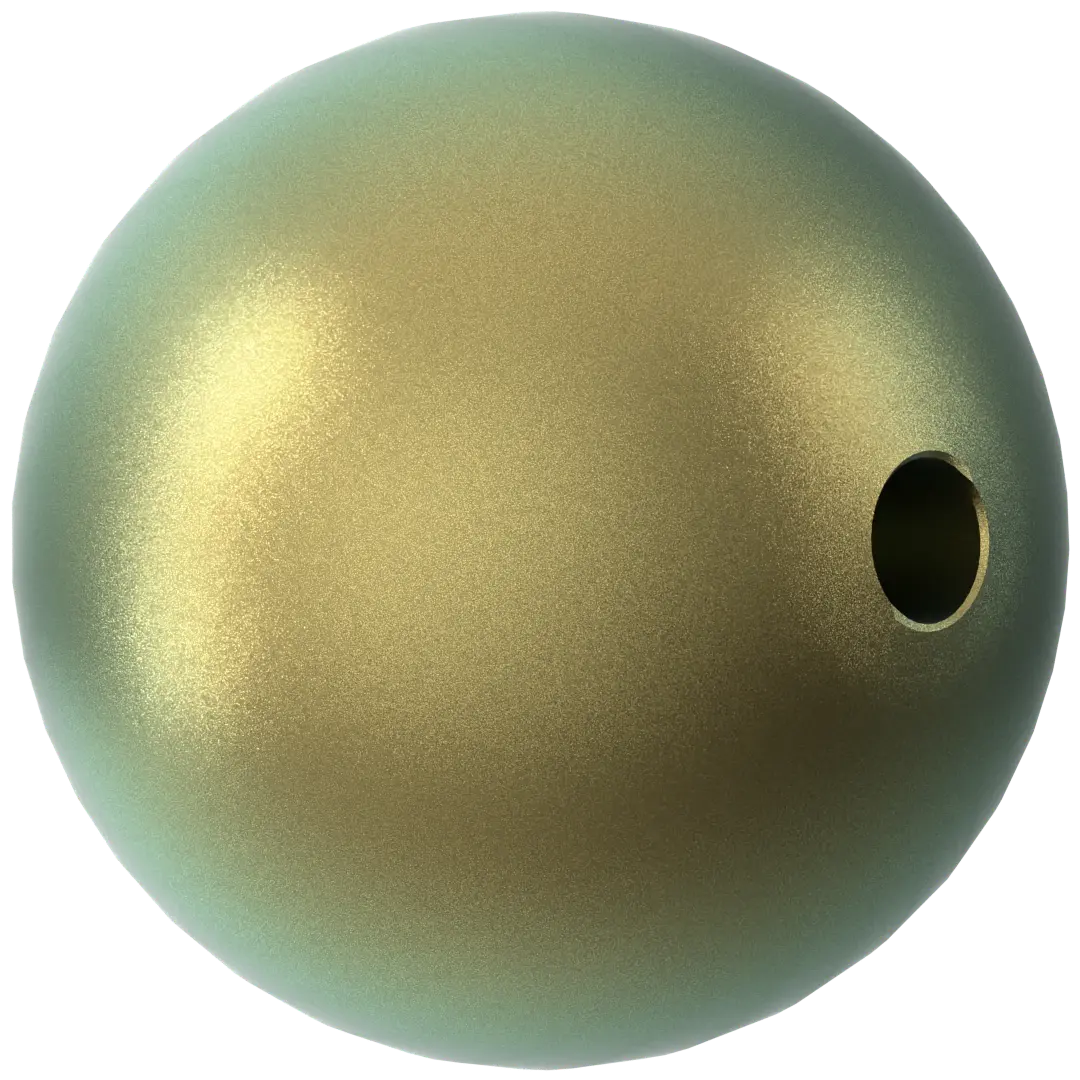 Swarovski Pearls Round (5810) Crystal Iridescent Green - Bluestreak Crystals
