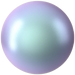 Swarovski Pearls Round (5810) Crystal Iridescent Light Blue - Bluestreak Crystals