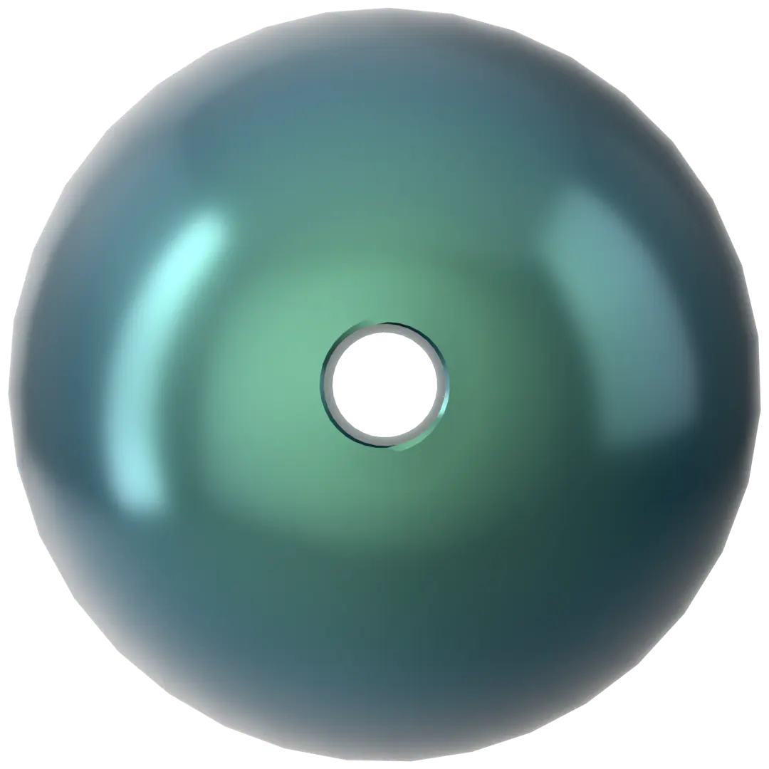 Swarovski Pearls Round (5810) Crystal Iridescent Tahitian Look - Bluestreak Crystals