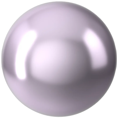 Swarovski Pearls Round (5810) Crystal Lavender - Bluestreak Crystals