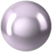 Swarovski Pearls Round (5810) Crystal Lavender - Bluestreak Crystals