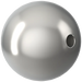 Swarovski Pearls Round (5810) Crystal Light Grey - Bluestreak Crystals