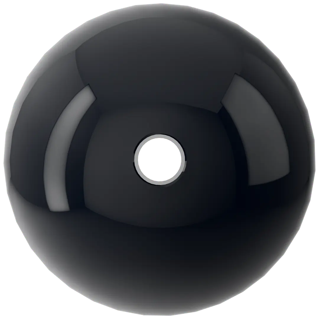 Swarovski Pearls Round (5810) Crystal Mystic Black - Bluestreak Crystals