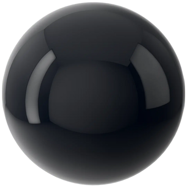 Swarovski Pearls Round (5810) Crystal Mystic Black - Bluestreak Crystals