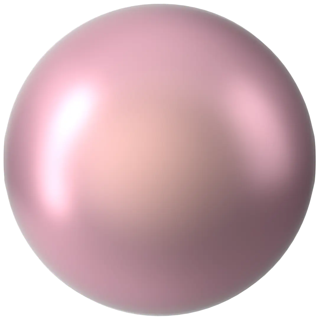 Swarovski Pearls Round (5810) Crystal Powder Rose - Bluestreak Crystals