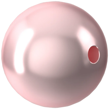 Swarovski Pearls Round (5810) Crystal Rosaline - Bluestreak Crystals