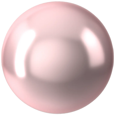 Swarovski Pearls Round (5810) Crystal Rosaline - Bluestreak Crystals