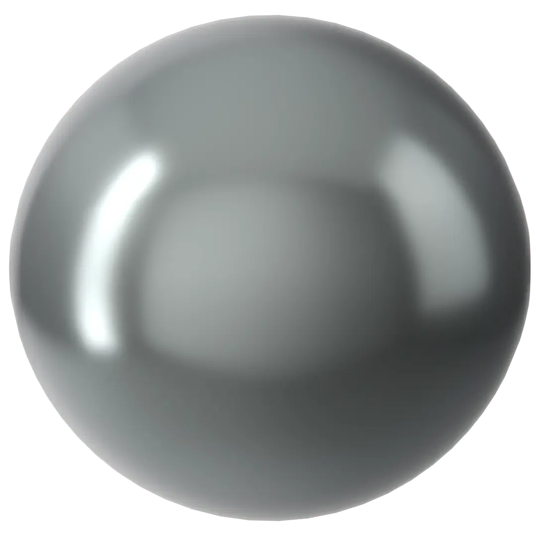 Swarovski Pearls Round Half Drilled (5818) Crystal Dark Grey - Bluestreak Crystals