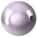 Swarovski Pearls Round Half Drilled (5818) Crystal Lavender - Bluestreak Crystals