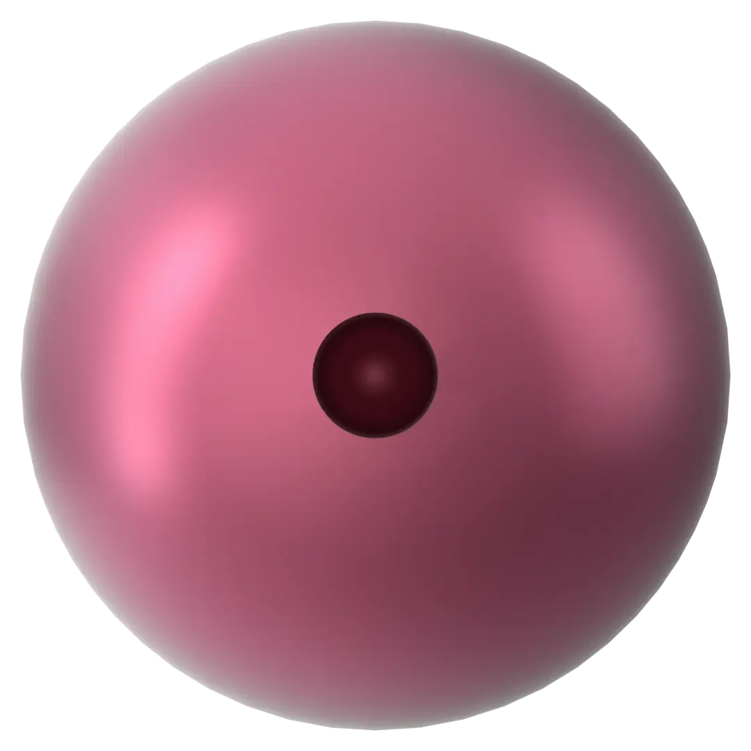 Swarovski Pearls Round Half Drilled (5818) Crystal Mulberry Pink - Bluestreak Crystals