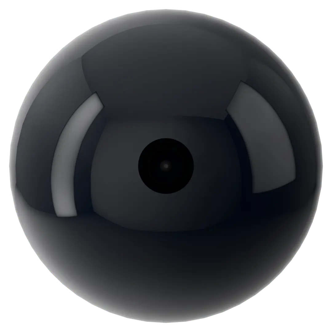 Swarovski Pearls Round Half Drilled (5818) Crystal Mystic Black - Bluestreak Crystals