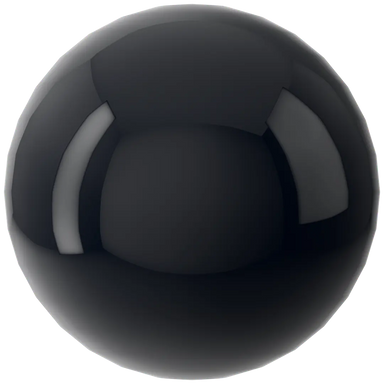 Swarovski Pearls Round No Hole (5809) Crystal Mystic Black - Bluestreak Crystals