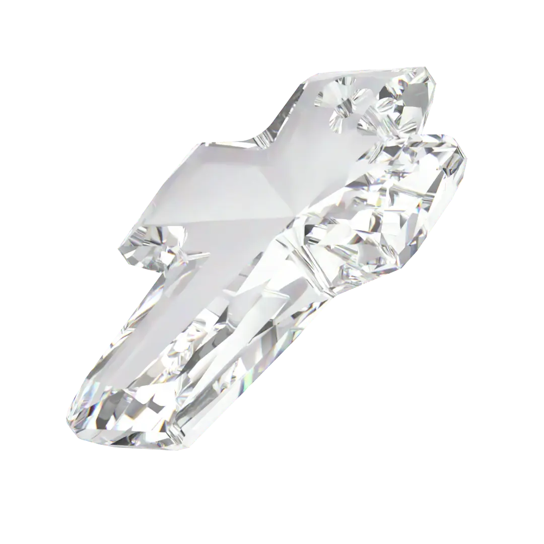 Swarovski Pendants Cross (6864) Crystal - Bluestreak Crystals