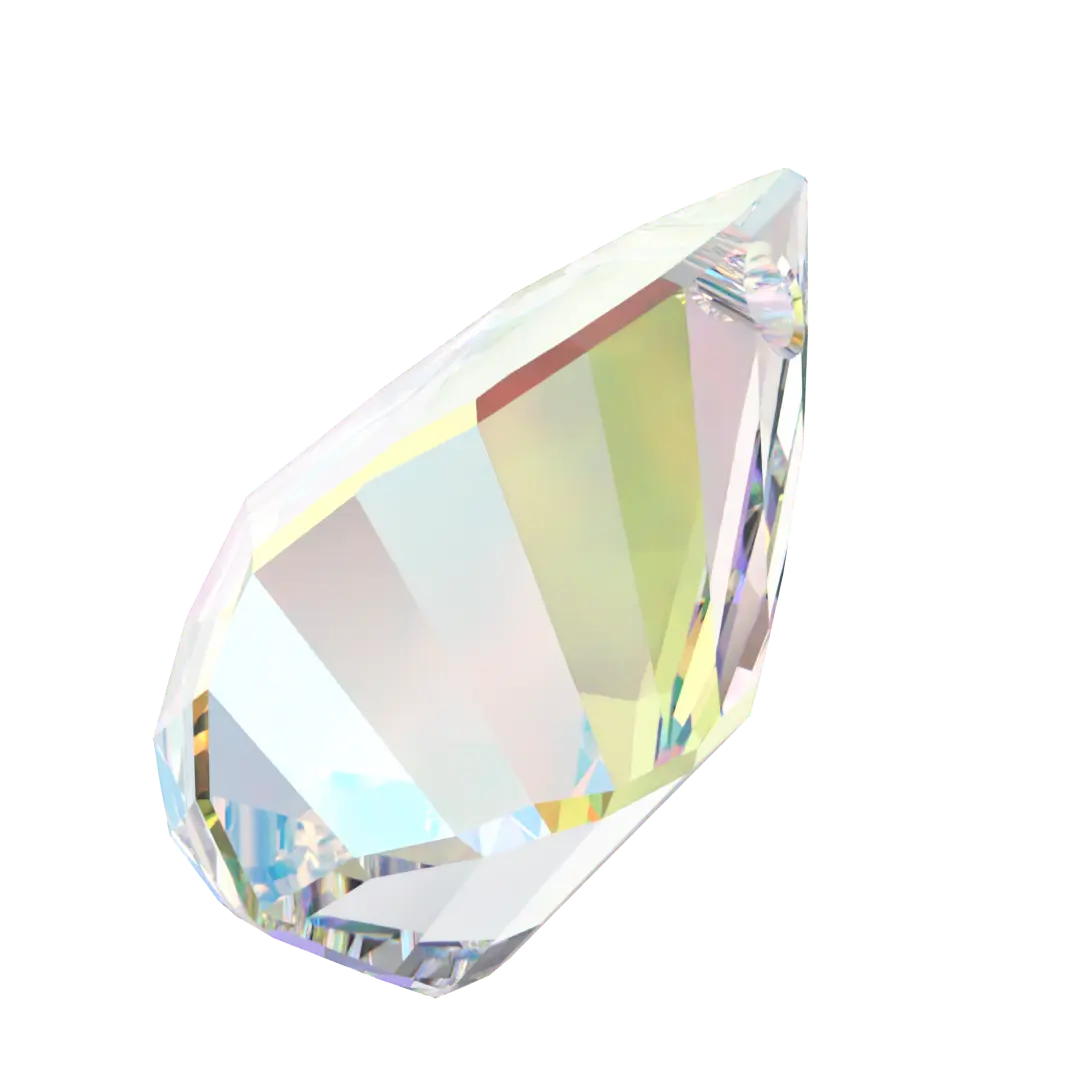 Swarovski Pendants Helix (6020) Crystal AB - Bluestreak Crystals