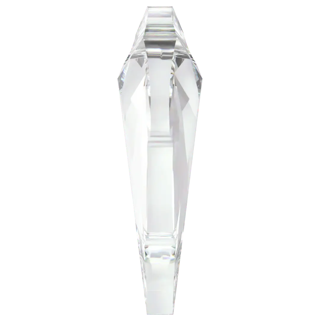 Swarovski Pendants Leaf (6735) Crystal - Bluestreak Crystals