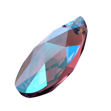 Swarovski Pendants Peardrop (6106) Amethyst Shimmer - Bluestreak Crystals