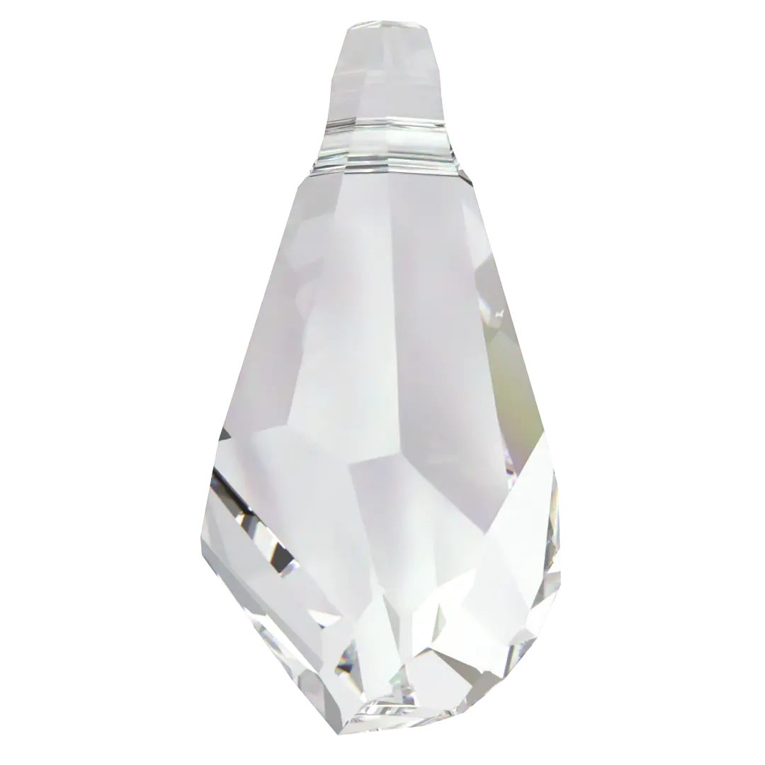 Swarovski Pendants Polygon Drop (6015) Crystal - Bluestreak Crystals