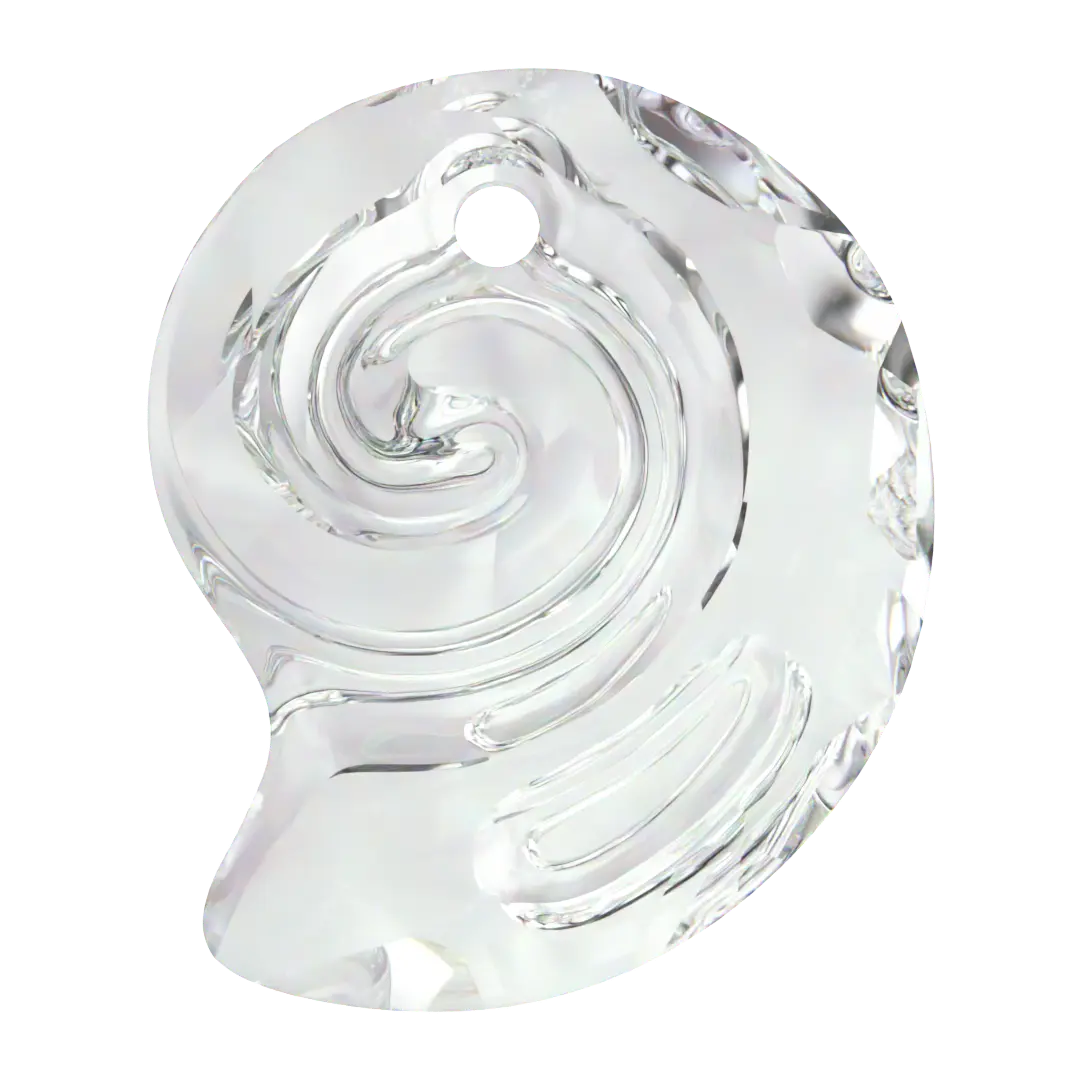 Swarovski Pendants Sea Snail (6731) Crystal - Bluestreak Crystals